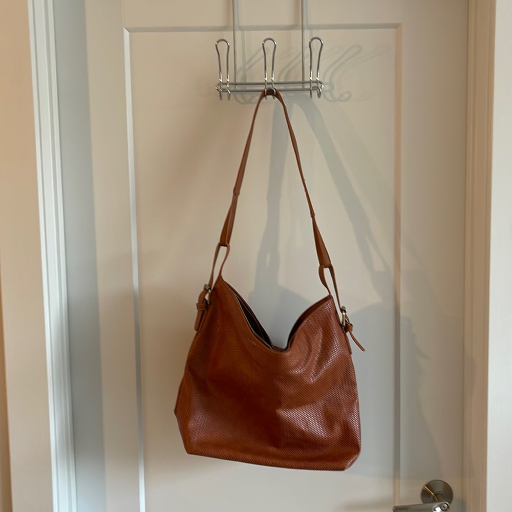 NWOT Anthropologie vegan leather shoulder bag